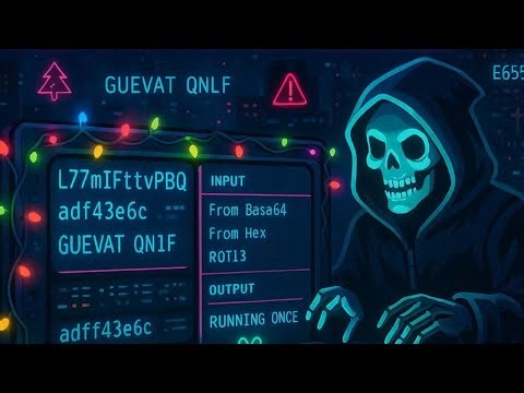 CyberChef - Hoperation Save McSkidy | Advent of Cyber 2025 | TryHackMe