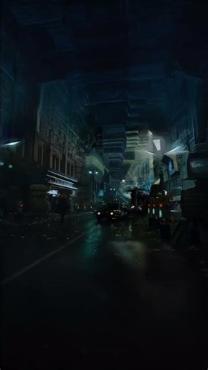 The vertical world of BLADE RUNNER(1982) #slowedandreverb #synthwave #chill #lofi #retrowave #vøj