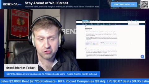 Stock Market Today: S&P 500, Nasdaq Futures Advance As Amazon Leads Gains—Apple, Netflix, Reddit In Focus