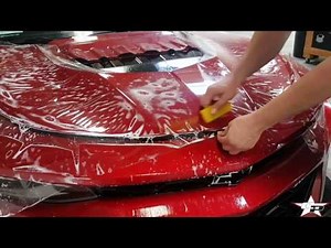Paint Protection Film Installation on a Camaro ZL1