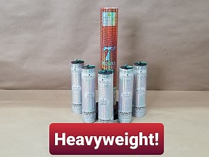 What's inside a Master 120 7" canister shell firework?