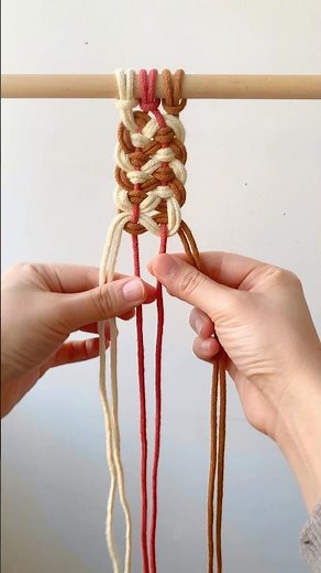 🪢New Free Macramé Class:✨NO.14: Maillard-style macramé knot
