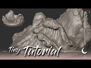 🌙 Zbrush ✣ Creating Waves in 3 steps / #19