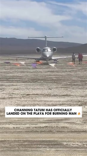 Channing Tatum looking to have the time of his life this weekend at Burning Man Project 👀🔥 🕺 | Scvno