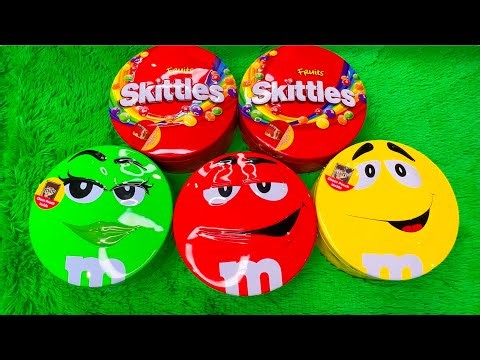 I Opened M&M's Tins and Found THIS! | Delight Satisfying Sounds Video