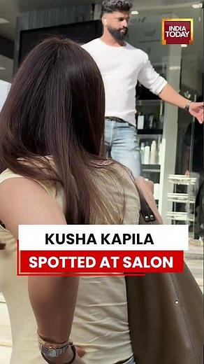 Kusha Kapila Spotted at Salon | Influencer’s Casual Look Goes Viral in Mumbai #kushakapila