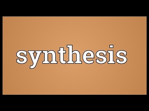 Synthesis Meaning