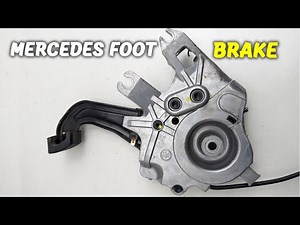 Mercedes GL450 ML350 Foot Brake Replacement (W164/X164) DIY 2006-2012