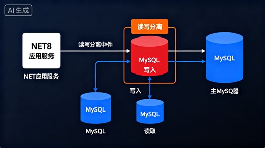 0基础轻松玩转.NET架构.NET8【MySQL读写分离】项目实战