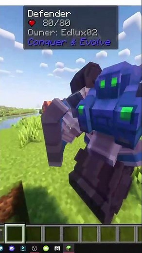 SO VERWENDEN SIE DEN BERGBAU-DROIDEN IN CONQUER & EVOLVE IN MINECRAFT