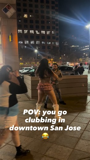 Zey🥶 on Instagram: "Sum always happening downtown 😭 #viralreels #downtownsanjose #bayarea"