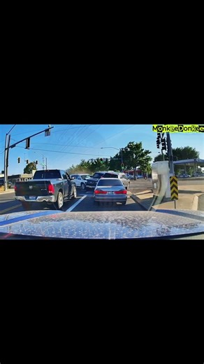 Who Gave This Donkee a License? 🤦‍♂️ Crash Cam #dashcam