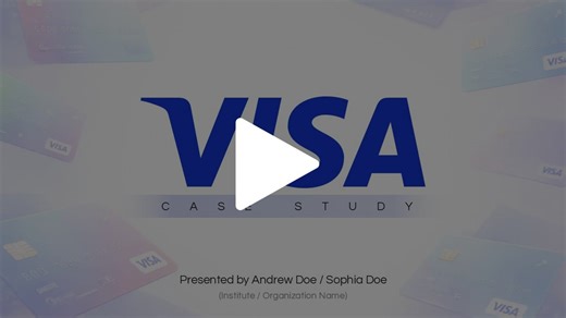 Visa Case Study Animated Presentation - SketchBubble