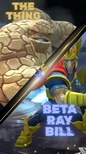 The Thing vs Beta Ray Bill (Marvel Champions)