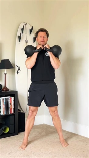 Double Kettlebell Clean
