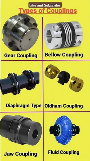 Types of Coupling #mechanicalengineering #mechanics #mechanical