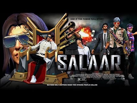 SALAAR - THE DESTROYER | FREE FIRE | JAWAN | FREE FIRE STORY | FF STORY