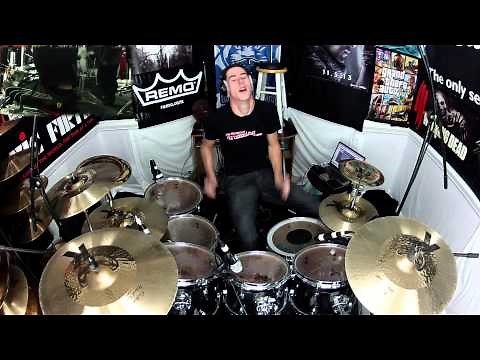 Hard Rock Drumming Performance - Drumless Track