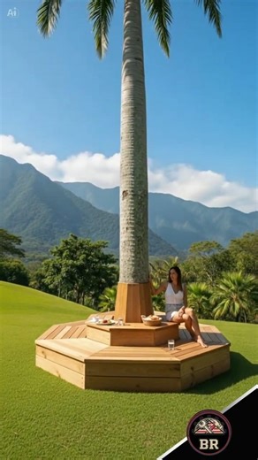 Smart Backyard Tree Design Idea | #BackyardDesign #beforeandafter