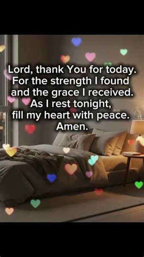 Evening Prayer for Peace and Rest | Short Night Prayer.
