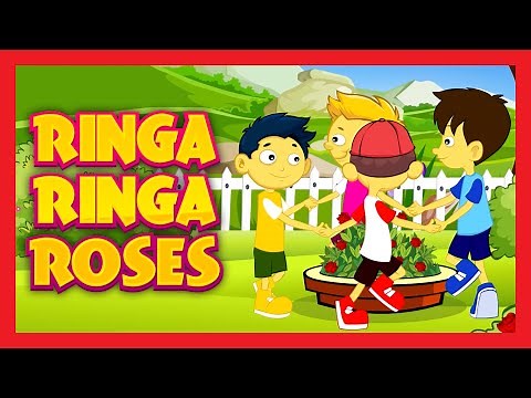 Ringa Ringa Roses Nursery Rhyme with Lyrics