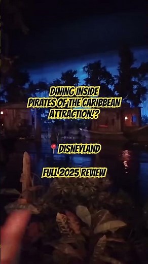 Blue Bayou Restaurant in Disneyland is AMAZING! #disneyland #disneyparks #bluebayou #disneylandfood