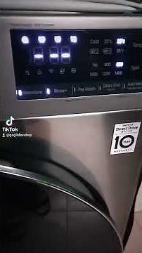 LG Washing Machine dE1, dEL Error
