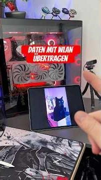 Transfer data between tablet, PC and mobile phone via WLAN