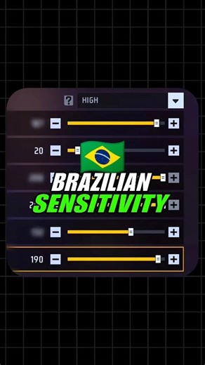 2GB 3GB 4GB Ram Brazilian Sensitivity 🔥 | Free Fire Sensitivity Setting