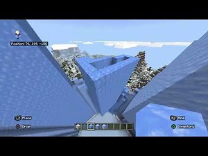 Building Elsa's Ice Palace #55 - Minecraft Frozen Elsa's Ice Castle Tutorial - The Ice Castle Forms
