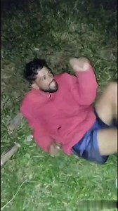 Brazilian Man Crying Because He Was Spanked With A Stick