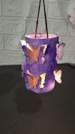 How To Make Beautiful Lantern With Paper #diy #paper #craft