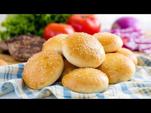 How to make homemade hamburger buns | The Stay At Home Chef