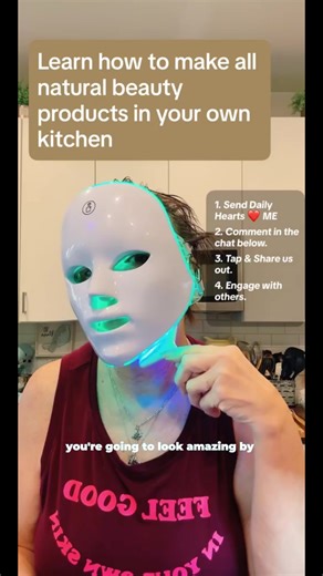 7 Color LED Beauty Mask, LED Facial Light Face Mask Comfort Skin Care Mask, Skincare Face Tool, Ideal Gift for Women, Personal Care Skincare Products