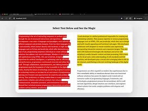 Highlight Text in ReactJS | Create A Reader App in ReactJS | Create an Editor in ReactJS
