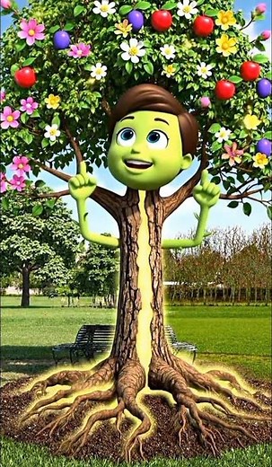 Fun with Trees 🌳 | Parts of a Tree for Beginners #KidsLearning