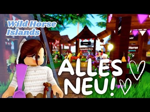 Eine NEUE Tauschfunktion 😍 | Wild Horse Islands - Roblox | Gameplay deutsch