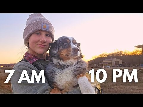 Day In My LIFE As 16-year-old FARMER |During Winter Months...