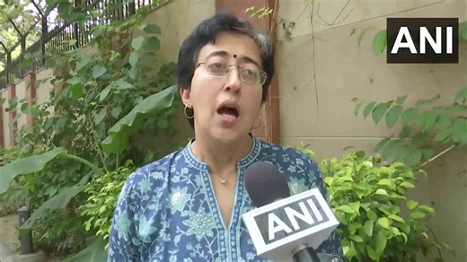 #WATCH | Delhi: On Raghav Chadha's removal as the Deputy Leader in the Rajya Sabha, LoP Delhi Assembly, Atishi says, "Our country is going through a crisis today. Democracy and the Constitution are being attacked. Vote theft is being done in West Bengal elections... The entire opposition is speaking against it. The TMC brings an impeachment motion, but Raghav Chadha refuses to sign it... He refuses to walk out of the house... The LPG crisis is affecting every common man's life. When the party te