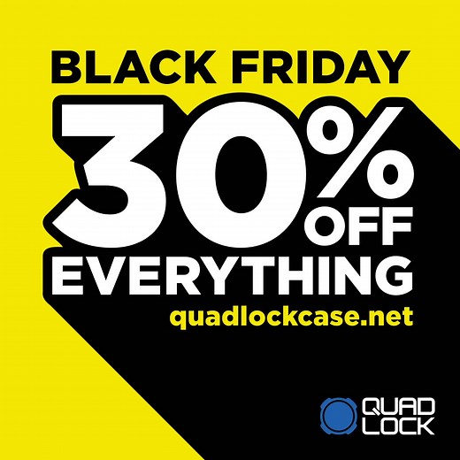 The biggest Quad Lock sale of the year is on. Save 30% site-wide — gear up and save. | QUAD LOCK