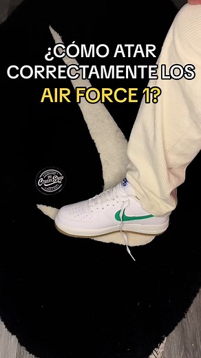 Tutorial: Cómo Atar Correctamente tus Nike Air Force 1