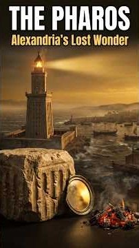 The Lost Lighthouse That Guided the Ancient World #history #ancienthistory #alexandria #pharos