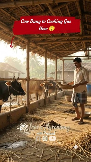 How Biogas Is Made From Farm Waste 🌱🔥 | Biogas Plant| Biogas 🌱 #ai #farming #agronomy