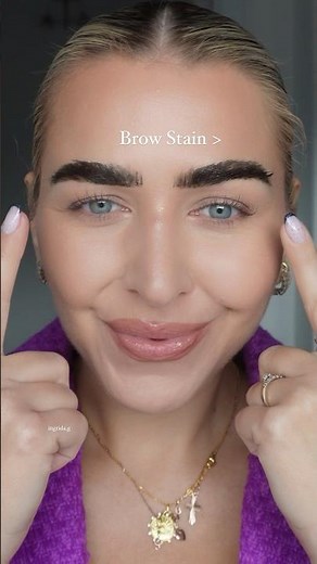 Wonderskin brow stain #makeuptutorial #viralmakeup #browstain #brows #makeuptipsandtricks