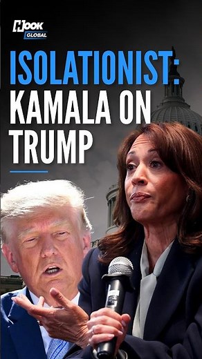 "Trump is an Isolationist": Kamala Harris Warns 'America First' Weakens US Global Standing