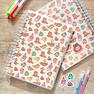 Animal Party Reusable Sticker Book / 5x7 Sticker Collecting Book / Series 2 - Etsy