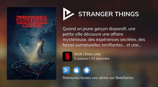 Regarder Stranger Things streaming