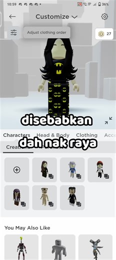 baju raya di Roblox 🗿#OutfitRoblox #raya2023