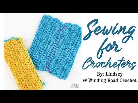 How to Sew Crochet Pieces Together