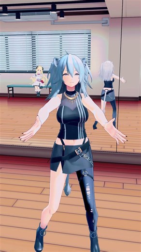 【#hololive mmd】エアロピクルス【獅白ぼたん Shishiro Botan 角巻わため Tsunomaki Watame】 #mmdホロライブ #ホロライブmmd